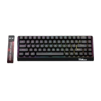 PC Power K63 HE Hall Effect RGB Magnetic Switch Wired Gaming Keyboard